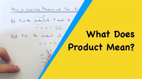 what does product mean.